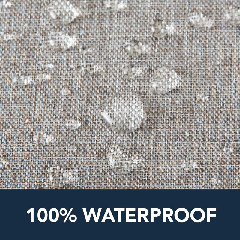 Granite Waterproof Polyester Patio Chair Covers, 2-Pack