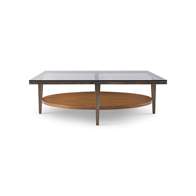 Table basse avec rangement Manhattan4 Legs, H 16 po x L 48 po x l 48 po