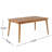 5-Piece Acacia Wood Outdoor Dining Set, Patio Table & Chairs With Removable Cushions, Slatted Tabletop For Garden Backyard-2070605238-2070605236-2070605131