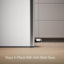 13-Gallon Stainless Steel Slim Step Trash Can With Bifold Lid-1462412722