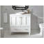 Base de meuble-lavabo 36 "Damask Plains seulement avec pieds de meuble, 2 portes et 1 tiroir-19194762
