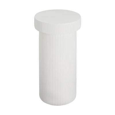 24" MGO Pedestal Plant Stand for Indoor and Outdoor Display