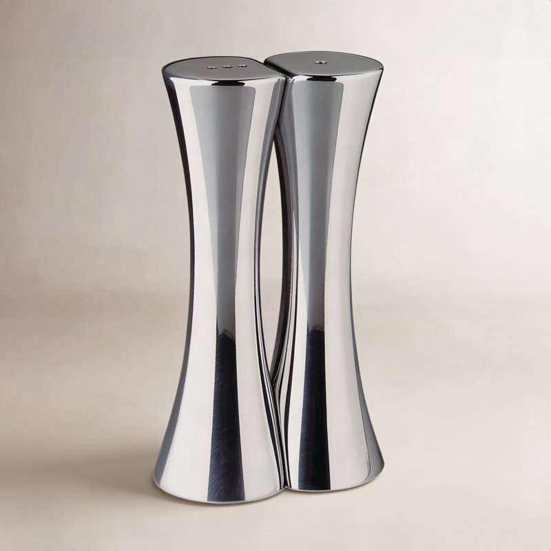 Nambe Kissing Salt & Pepper Shakers