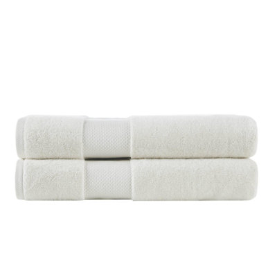 2 ensembles de serviettes 100% coton absorbant ultra-doux 2 pièces 34 x 68 po