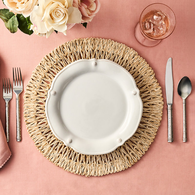 Straw Loop Placemat, Natural