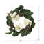 Couronne de magnolia blanc crème 22 po