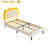 Twin Princess Bed – Adjustable Bear, LED, Wooden Slats-699072634
