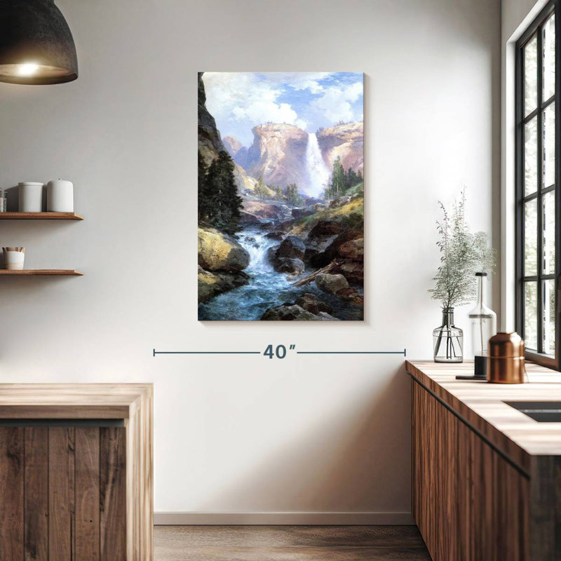 Cascade d'Alvord à Yosemite, H 39 po x l 26 po