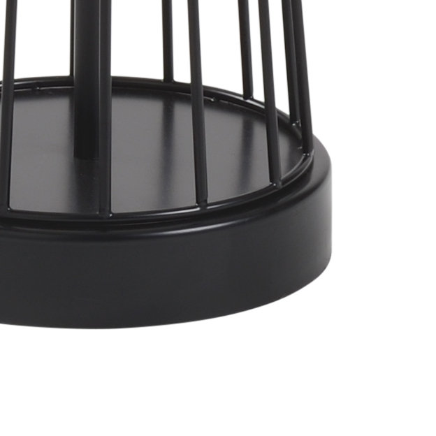 Otis 65'' Satin Black Traditional Floor Lamp
