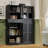 67''H Freestanding Bathroom Cabinet with Drawers and Adjustable Shelves-1259689334