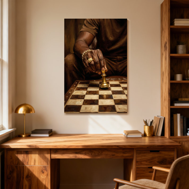 Jeu de cartes Fashion Chess, H 24 po x l 16 po
