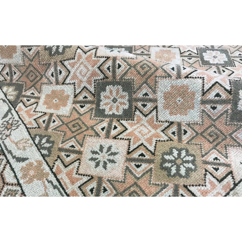 Hand-Knotted High-Quality Brown Area Rug