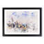 Seattle Skyline - Picture Frame Painting Print-56854344-56854346
