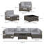 6 - Person Seating Group with Cushions