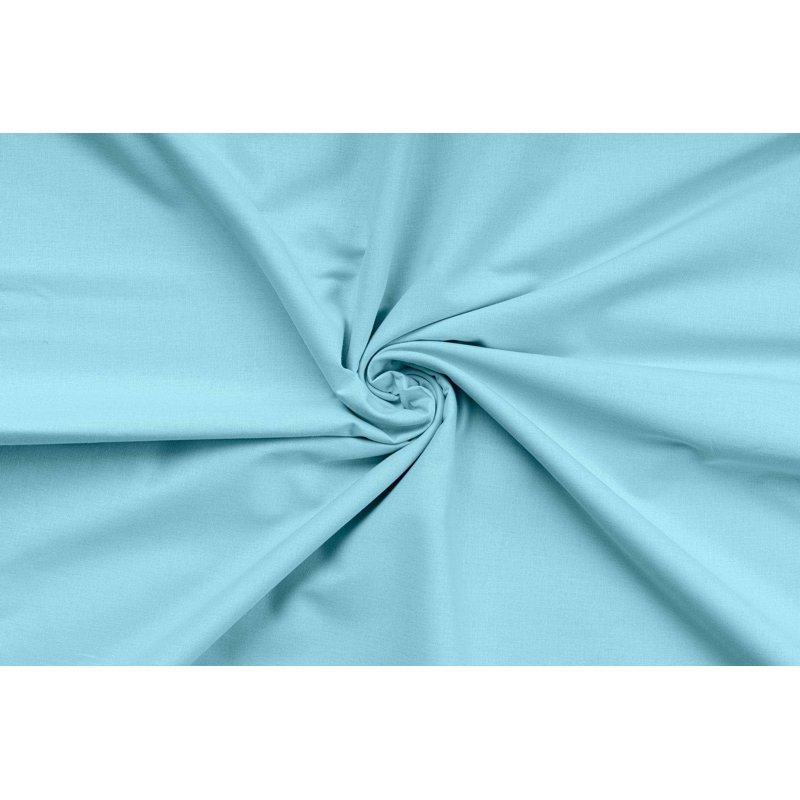 Elegant Turquoise King Quilt Cover Set, 100% Cotton Ranforce, 102.4 x 86.6 inches | 155 Thread Count, Button Closure Duvet & Envelope Pillowcases (2 Pieces) | Soft, Durable, Machine Washable for Luxurious Comfort