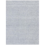 Puja Hand Loomed Area Rug in Gray/Ivory