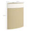 Hand Woven Bamboo Laundry Hamper with Handles-350775835
