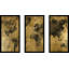 «Golden Atlas» par CAD Designs - 3 pièces encadrées, impression-1338507933