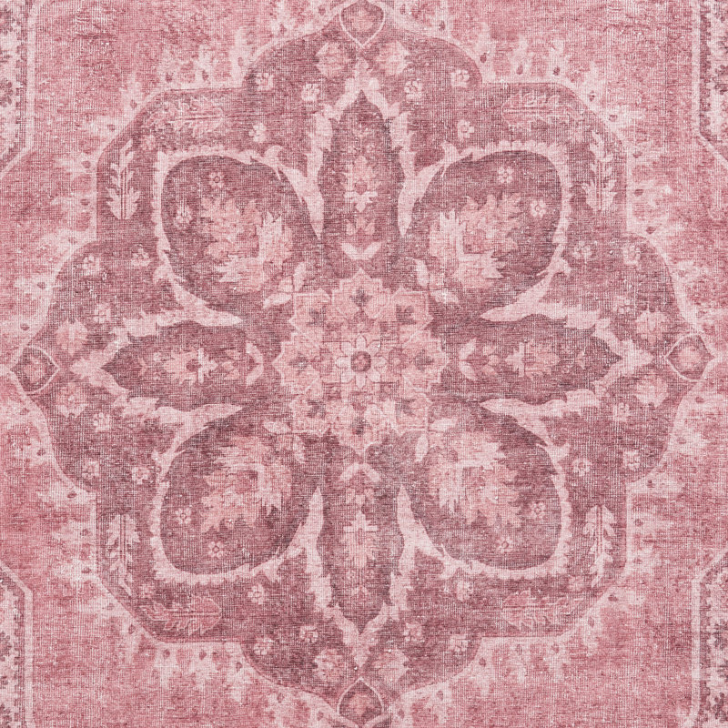 Vintage Look Digitally Printed Area Rug, Rectangle 122 x 170 cm