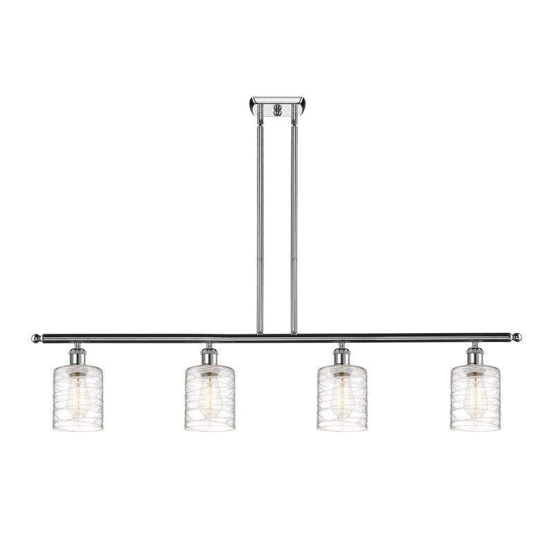 Karon 4 - Light Kitchen Island Pendant, No Bulb Included, Polished Chrome