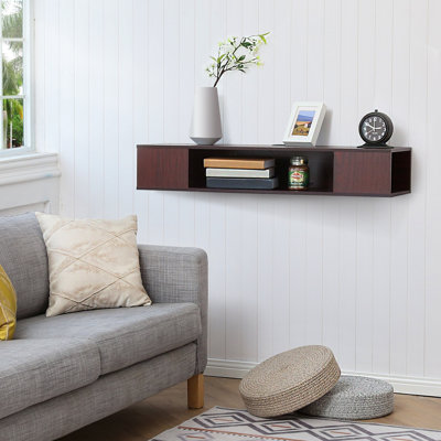 Meuble télé flottant pour téléviseur de 50 po ou moins