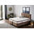 Luxury Hotel Mattress, White & Brown, 70.9 x 78.7 x 10.0 inches | Woven Fabric Cover, Multi Spring System | Assembled for Comfort & Support | Perfect for a Restful Night’s Sleep, Ideal for Home or Hospitality Use-1134386343