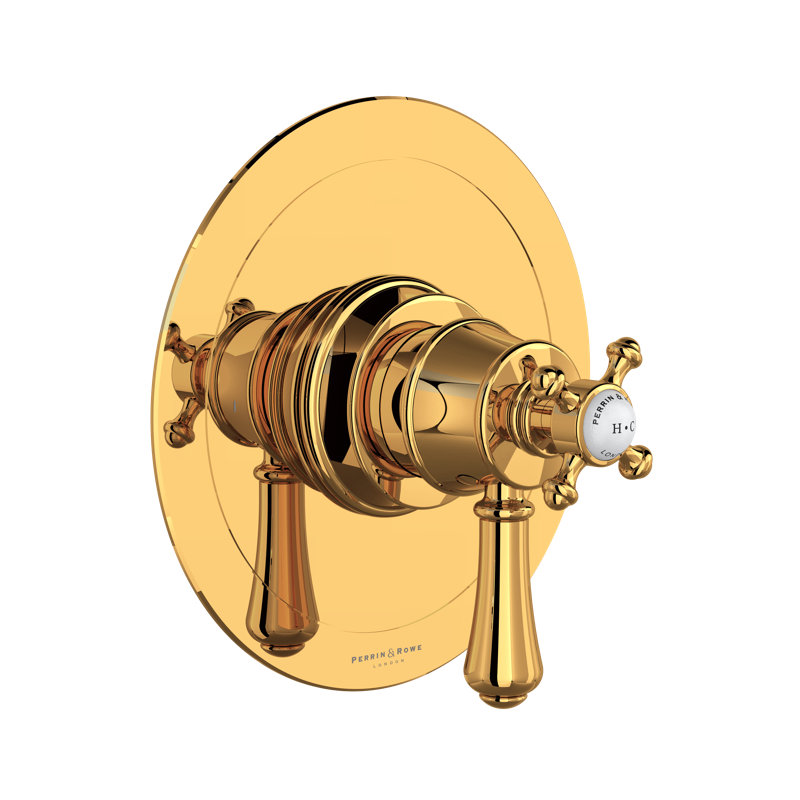 Edwardian Faucet Trim, English Gold