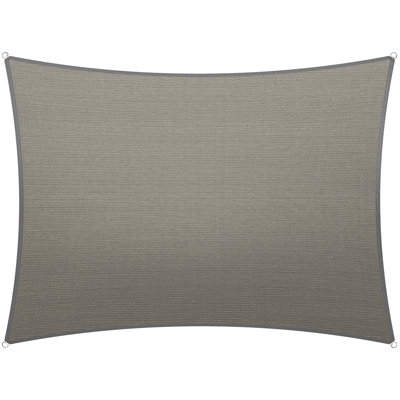 Toile d'ombrage rectangulaire ColorTree 12 pi x 16 pi - personnalisable, durable et résistante aux rayons UV