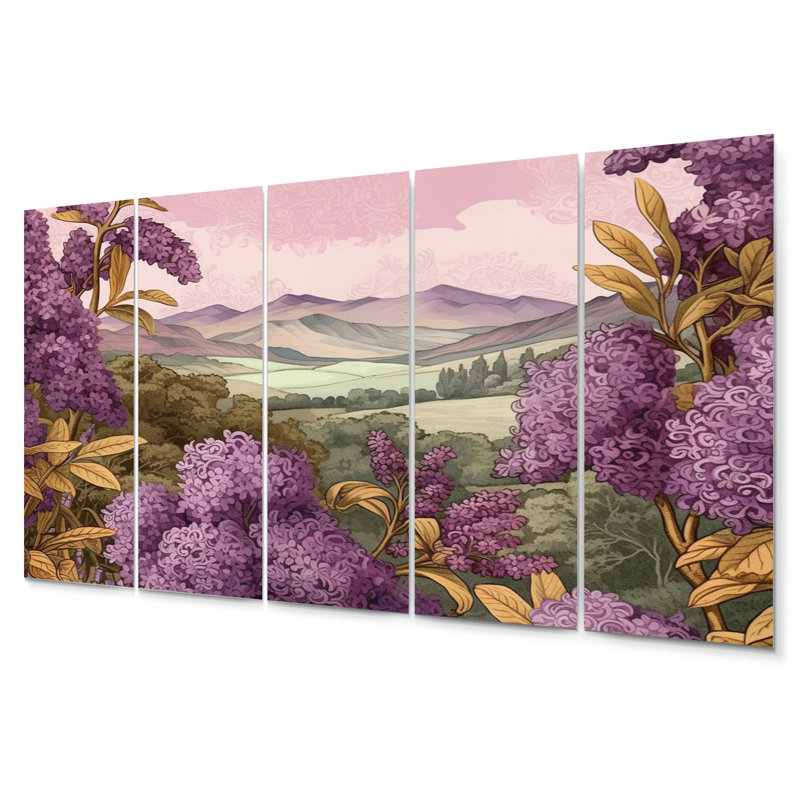 Plants & Flowers Wall Decor on Metal