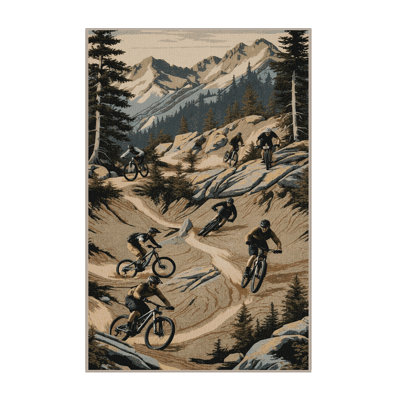  Tapis lavable pour vélo de montagne
