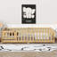 Lit de plancher double en bois d'hévéa-319891975-320233651