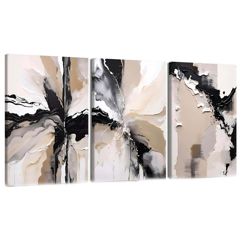 3 Piece Wrapped Canvas Print