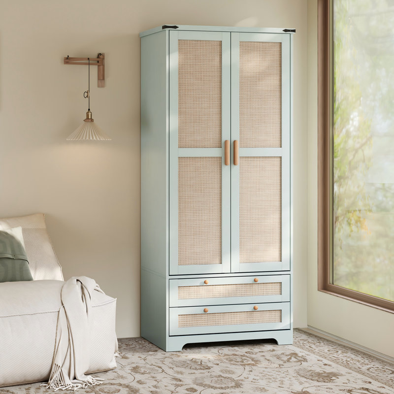 Armoire à deux portes avec deux tiroirs Fresh