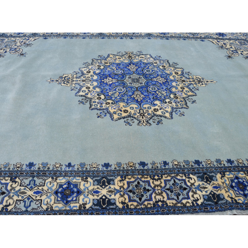 One-of-a-Kind Rectangle 6'9" X 10' Hand Knotted Area Rug