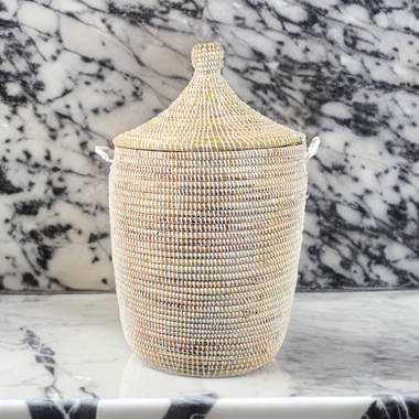 Rattan Basket Set Three Posts