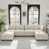 Beige Fabric