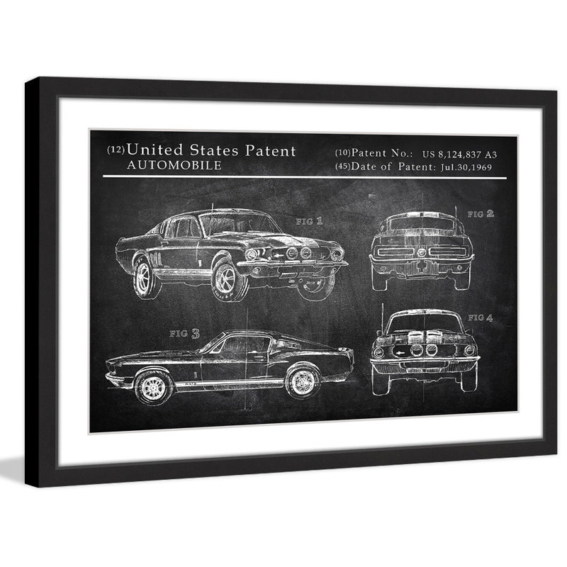 Single Picture Frame Painting, 61cm H x 91cm W x 3.81cm D