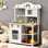 Wooden Play Kitchen Set