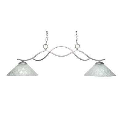 Luminaire pour îlot de cuisine 2 lumières Hiroko Revo