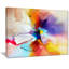 Fleur créative en plusieurs couleurs - peinture sur toile tendue-21971043-35122475