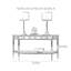 Retro Multifunctional Luxury Console Table-1338785722