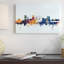 Reproduction d'art sur toile tendue Skyline Series: Brighton, Angleterre, Royaume-Uni-74731452-74731453-74731454