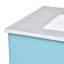 Ensemble de meuble-lavabo avec lavabo en céramique et 2 tiroirs