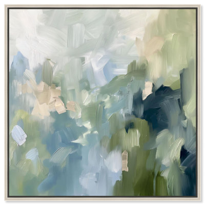 Minted Brush Canvas Minimal Abstracts by Art Remedy