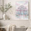 Art mural sur toile avec serre en verre aquarelle-263343181