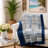 Voyage Stripe Patchwork Print Throw