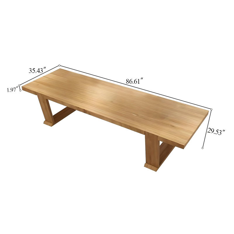 Table de conférence 86,61 po, H 29,53 po x L 86,61 po x l 35,43 po