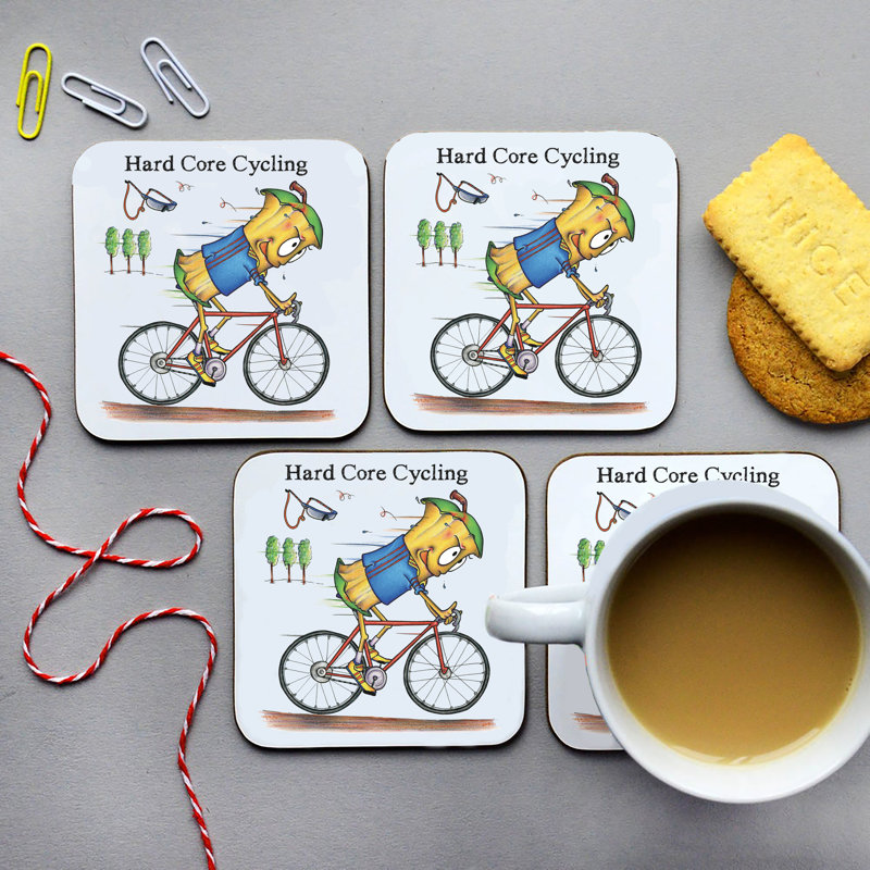 Cork 4 Piece Coaster Set