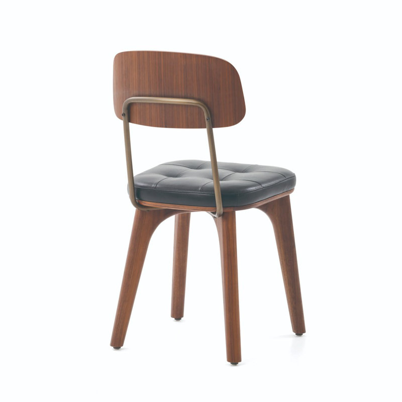 Utility Leather Dining Chair