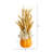 Dried Wheat and Pumpkin Arrangement